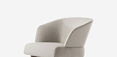 Reeves Small Fixed Écru Кресло