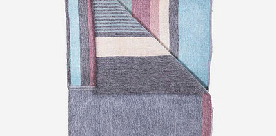 Alpaca Blue Bird Плед