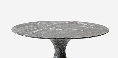 Angelo M Round Grey Saint Laurent Стол обеденный