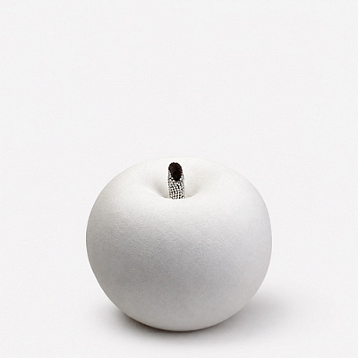 Скульптура Apple Swarovski White L