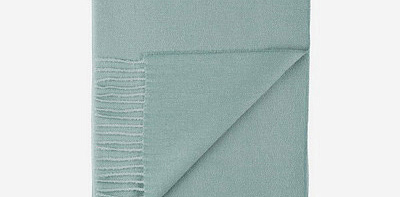 100% Baby Alpaca Sea Glass Плед