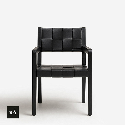 Комплект из 4 стульев Safari Modern 