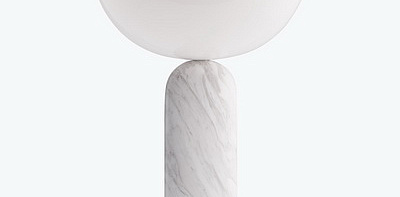 Kizu White Marble Настольная лампа L