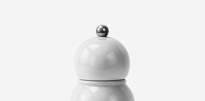 Chubbie White Мельница для соли и перца