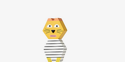 Block Party Cat Игрушка