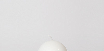 Ball White Свеча