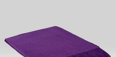 100% Pure Cashmere Winter Berry Плед