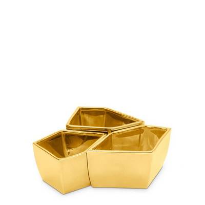 Geo Gold-Dipped Чаши Geo Gold-Dipped Чаши