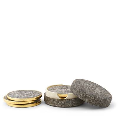 Shagreen Подставки под бокалы 4 шт Shagreen Подставки под бокалы 4 шт