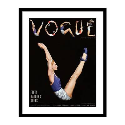 Vogue Magazine Cover of Lisa Fonssagrives Постер Vogue Magazine Cover of Lisa Fonssagrives Постер