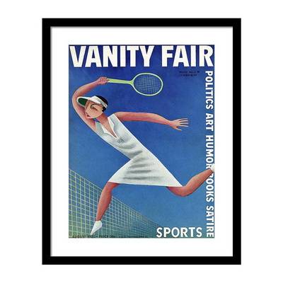Vanity Fair Cover Featuring Helen Wills Playing Постер Vanity Fair Cover Featuring Helen Wills Playing Постер