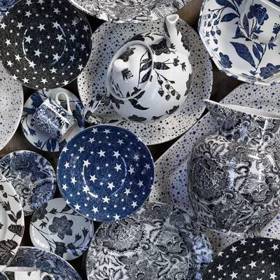 Garden Vine Indigo Чайный сервиз на 6 персон Garden Vine Indigo Чайный сервиз на 6 персон