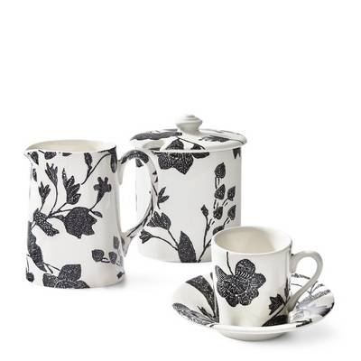 Garden Vine Black Кофейный сервиз на 6 персон Garden Vine Black Кофейный сервиз на 6 персон
