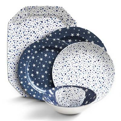 Midnight Sky Blue Сервиз на 6 персон Midnight Sky Blue Сервиз на 6 персон