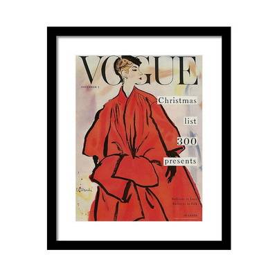 Vogue Magazine Cover Featuring a Woman Постер Vogue Magazine Cover Featuring a Woman Постер