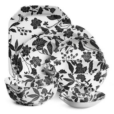 Garden Vine Black Сервиз на 6 персон Garden Vine Black Сервиз на 6 персон