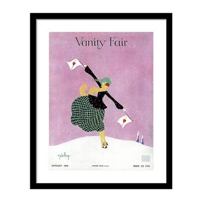Vanity Fair Cover Featuring a Woman Holding Постер Vanity Fair Cover Featuring a Woman Holding Постер